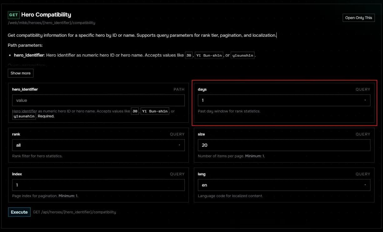 MLBB API Web v3.2.3 Changelog (3.2.2 -> 3.2.3)